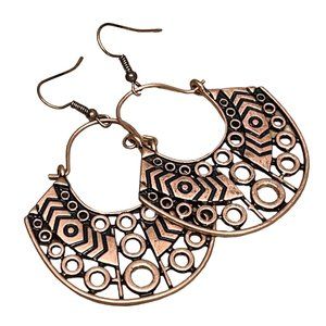 Coppertone earrings